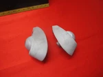 1937 Chrysler Headlight Stand Pair Maby Also Fit 1938 Desoto ??. Fixed Price $119.95.