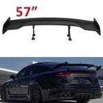 Rear Car Trunk Spoiler Lip Wing Matte Black Color Upper 57IN For Kia Stinger Gts. Fixed Price $169.99.