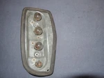 Volvo 140 142 144 164 Used Original Left Rear Hella Taillight Base Bulb Housing. Fixed Price $15.00.