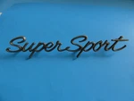 1965-66 Chevy Impala Super Sport Metal Fender Emblem Factory Original# 3866070. Fixed Price $40.00.
