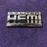 Dodge Ram Hemi Magnum 5.7 Liter Oem Emblem Badge 55077830AA Genuine Mopar Part. Fixed Price $15.00.
