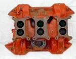 Mopar 440 6 Six Pack Intake Manifold For Holley Carb 3X2 Cuda Roadrunner Charger. Fixed Price $1049.99.