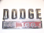 1969 1970 1971 Dodge Truck 100 Emblem Oem #2833755 Power Wagon. Fixed Price $124.98.