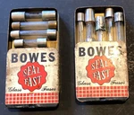 Vtg Lot Of Fuses Bowes Seal Fast Glass Usa SFE-20A SFE-9A. Fixed Price $12.00.