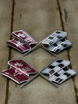 Corvette Emblems 3923706 + 3954546. Fixed Price $25.00.