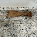 Nos Mercury 1975 Lh Rear Upper Quarter Panel Molding Ford D5MY-65291A49-A. Fixed Price $35.00.