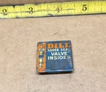 Vintage Tin - Dill Super Seal Valve Insides Antique Automotive Accessory Display. Fixed Price $20.00.