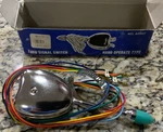 Pacific A5007 Turn Signal Hand Operated Switch Chrome 7-WIRE System New Open Box. Fixed Price $27.95.