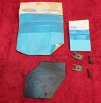 1972-1976 Lincoln Mark Iv Continental Nos Door Open Warning Switch Shield. Fixed Price $59.00.