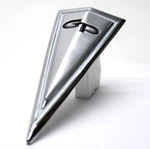 New Front Nose Arrow Emblem / For 1963 Grand Prix Usa-made Trim Badge Hood Gp. Fixed Price $71.99.