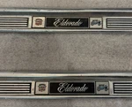 Cadillac Eldorado Door Sill Plate Threshold Trim Molding Pr Lh Rh 1979-85. Fixed Price $100.00.