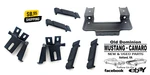 1969-1970 Mustang Upper And Lower Radiator Mounting Brackets With Insulators Kit. Fixed Price $145.95.