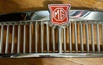 Brand New Metal Chrome Plated Mgb Front Grille Assembly 1963-1974. Fixed Price $294.95.