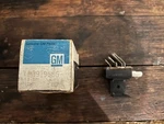 Nos Gm 1968 Chevrolet Impala A/c Clutch Master Control Switch. Fixed Price $50.00.