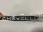 New 1972 Chevrolet "chevelle" Grille Emblem With Nuts Trim Parts 4760. Fixed Price $45.95.