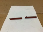 Nos 1961 Corvette 2 Lh Fender Bar Emblems C1 Front Trim Molding 3779673 Ornament. Fixed Price $44.99.