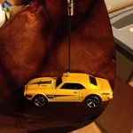 1967 Pontiac Firebird Muscle Car Rear View Mirror Hanger Key Chain Lamp Fan Pull. Fixed Price $19.99.