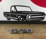 1967-72 69 70 Chevrolet Truck Suburban 10 Chevy Oem Gm 4X4 327. Fixed Price $25.00.