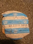 Nos Gm 9772712 Horn Switch- Deluxe Wheel For 63-64 Pontiac Bonneville/catalina. Fixed Price $70.00.