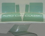 1955 1956 1957 Chev Pontiac 4 Door Wagon Glass Vent Quarter Set Green Tint. Fixed Price $599.00.