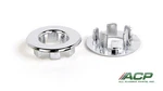 1964 1965 1966 1967 1968 1969 1970 Mustang Chrome Door Lock Knob Grommets Pair. Fixed Price $9.49.
