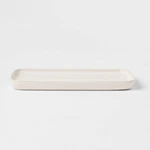 Ceramic Vanity Tray White. Fixed Price $16.90.