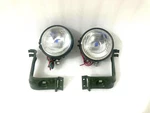 Willys Jeep Mb Ford Gpw Headlight With Bracket Pair Left & Right Fit. Fixed Price $151.66.