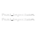 For 57 Full-size Chevy&corvette Front Fender Emblem Fuel Injection Pr Trim Parts. Fixed Price $94.20.