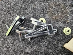 Vintage Gm 67-72 C2 C3 Corvette 2-#4S 2-#7S 427 454 Hood Emblem Number Ornament. Fixed Price $40.00.