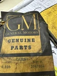 Gm 3747282 Front Emergency Brake Cable 1958 Chevy Passenger Car Nos. Fixed Price $30.00.