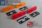 70-73 Camaro Side Marker Lamp Light Lens Kit Correct Sae Guide Markings Set Of 4. Fixed Price $112.04.