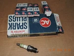 Genuine Gm Oem Nos Spark Plugs R44TSX Pack Of New 5613935. Fixed Price $10.00.