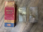 1946 47 48 Dodge D-24 Sedan Nos Mopar Glass Parking Light Lenses 1154375. Fixed Price $95.00.