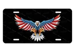 American Flag Eagle License Plate Novelty Tag Fits Auto Car Bike Atv Motorcycle. Fixed Price $23.99.