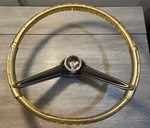 1960 Chrysler 300 Gold Metal Flake Steering Wheel 1945903. Fixed Price $515.99.