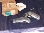 Nos Oem General Motors Bumper Kit 1973 Chevelle Rear Guards. Fixed Price $25.00.