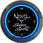 Neonetics 8NOVAX Gm Chevy Clock. Fixed Price $79.99.