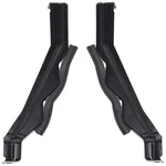 1964 Chevy Ii Nova; Center Grill Brackets; With Rubber Anti-rattle Strips; Pair. Fixed Price $44.99.