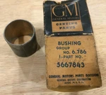 Nos Gm 1#5667843, New #5690684, Pitman Shaft Bushing, 58-72 C40-60 Chevy Truck. Fixed Price $20.00.