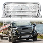 Chrome Front Upper Grille For 2019 2020 2021 Gmc Sierra 1500 Denali / AT4. Fixed Price $121.39.