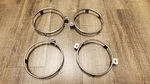 1970 Plymouth Fury Trim Rings Set For Hideaway Headlights. Fixed Price $89.95.
