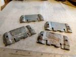 Lucas 72761 D.. Wiper Wheelbox Back Plates 4 Original. Fixed Price $13.61.