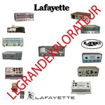 Ultimate Lafayette Radio Operation Repair Service Manual & Schematics Dvd. Fixed Price $16.83.