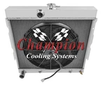 Row Western Champion Radiator W/ 16" Fan For 1963 64 65 66 1967 Plymouth Fury. Fixed Price $476.42.