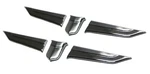 New 6-PC Chrome Front Fender Shield & Wing Set For 1959 Cadillac Models Usa-made. Fixed Price $159.99.