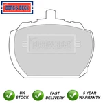 Brake Pads Set Front Borg & Beck Fits Transit Triumph 2000 Bedford Cf. Fixed Price $25.71.
