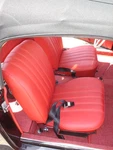 Mercedes Leather Seat Covers 190SL 1957-1963. Fixed Price $1299.00.