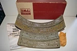 39-52 Ford 1-1/2 Ton Truck Front Brake Shoe Lining Kit W/rivets Nors Rear. Fixed Price $395.00.