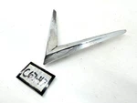 Oem 1948 1949 Cadillac V Hood Emblem 1453001 C67-47. Fixed Price $38.95.