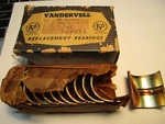 Mga Twin Vandervell Camshaft Bearing Set. VP932 Or Bmc 8G2261 Nos. Fixed Price $665.32.